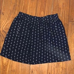 J.crew anchor skirt